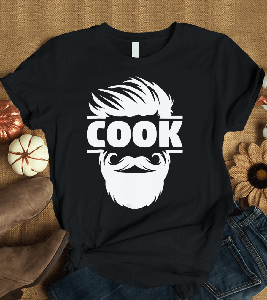 Cook Bearded Chef Cook T-Shirt