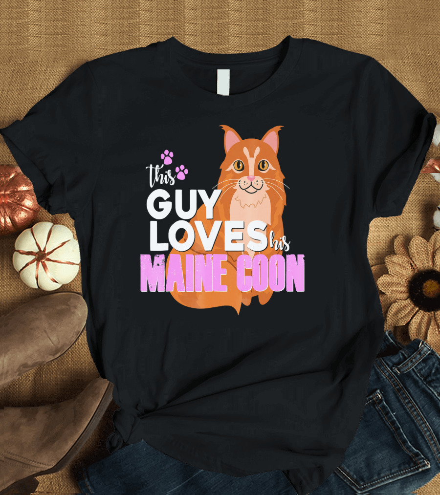 This Guy Loves His Maine Coon T-Shirt