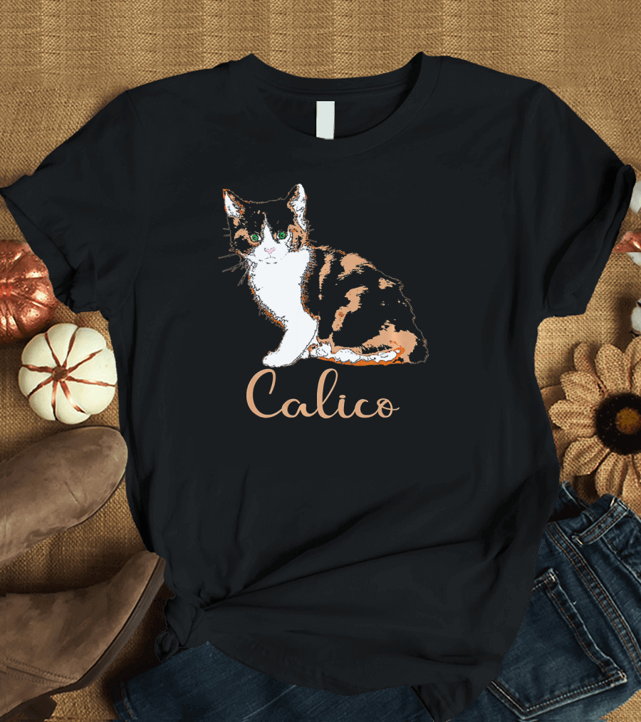 Calico Cat Cute T-Shirt