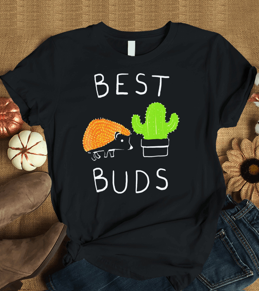 BEST BUDS HEDGEHOG CACTUS DUO T-Shirt