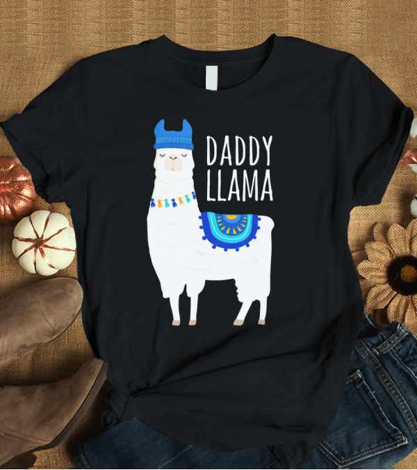 T-Shirt: Daddy Llama T-Shirt Daddy Llama T-Shirt