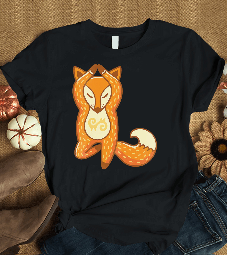 Fox in Yoga Pose Standard Fit Legacy T-Shirt