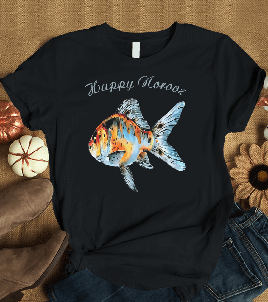 Happy Norooz Shubunkin Goldfish T-Shirt