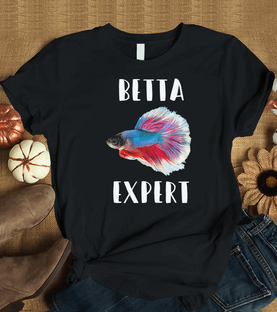 Betta Fish Expert Aquarium Hobby T-Shirt