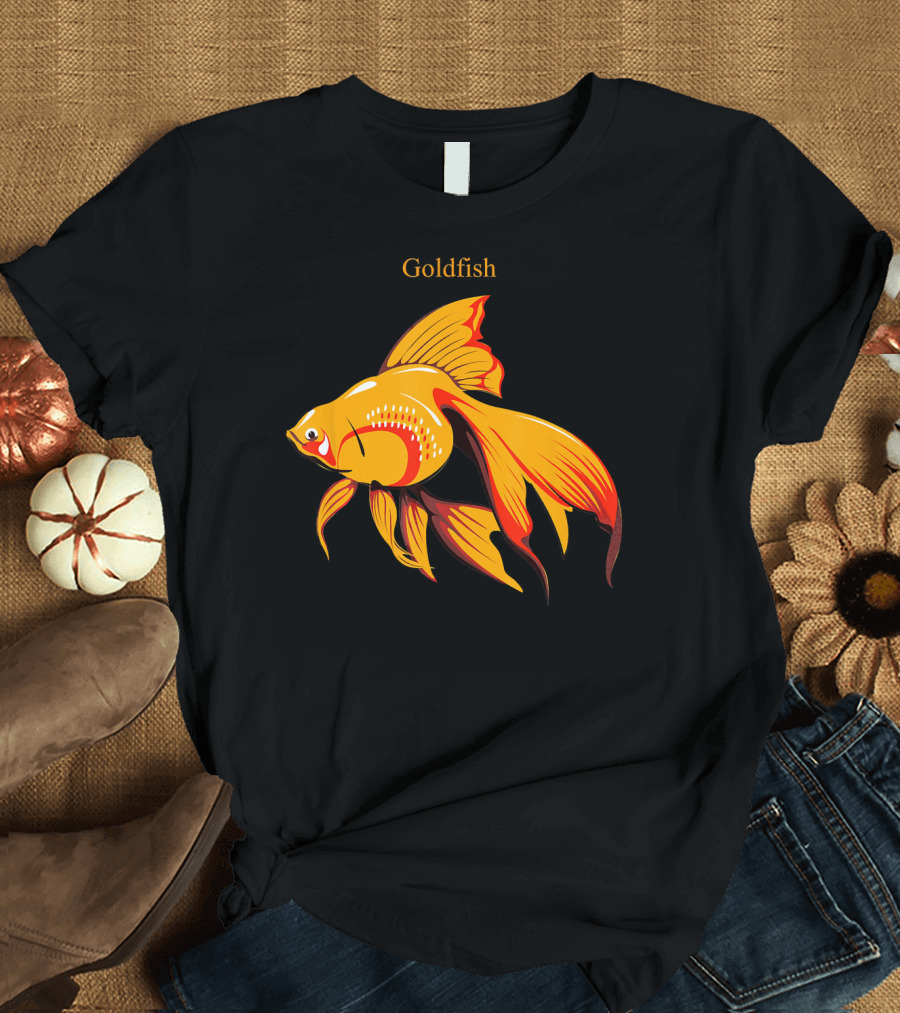 Fancy Goldfish Aquatic Pet Lover Goldfish T-Shirt