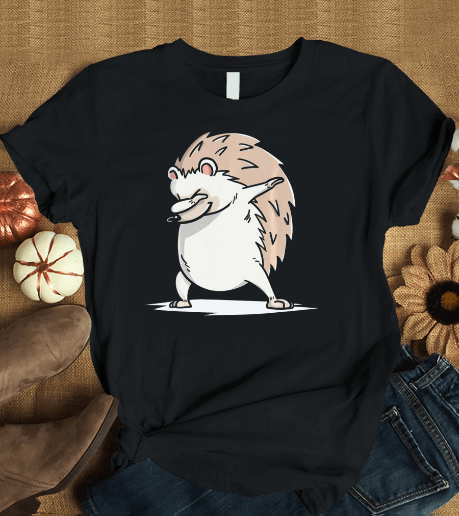Funny Dabbing Hedgehog Pet Dab T-Shirt
