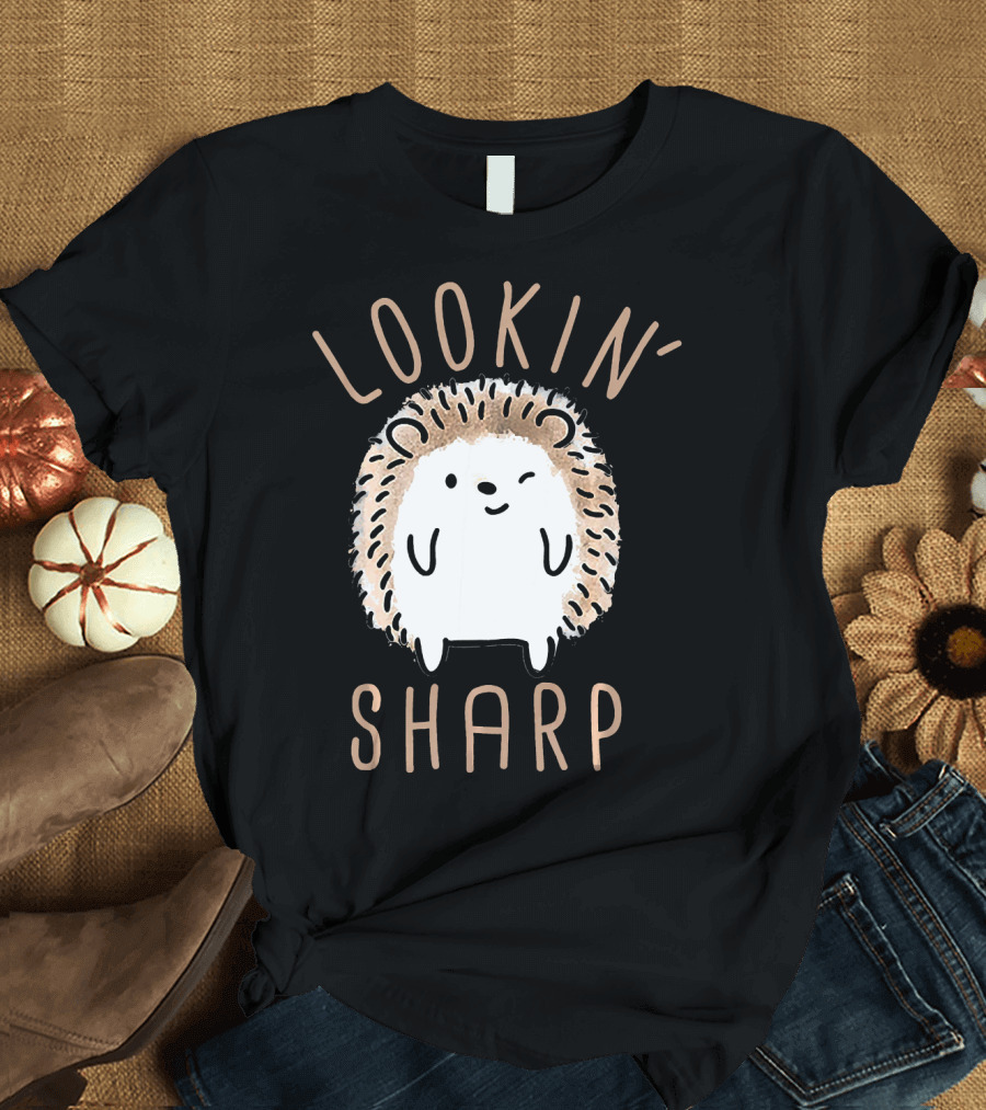 LOOKIN' SHARP HEDGEHOG WINKING WITH SPIKY HAIR T-Shirt
