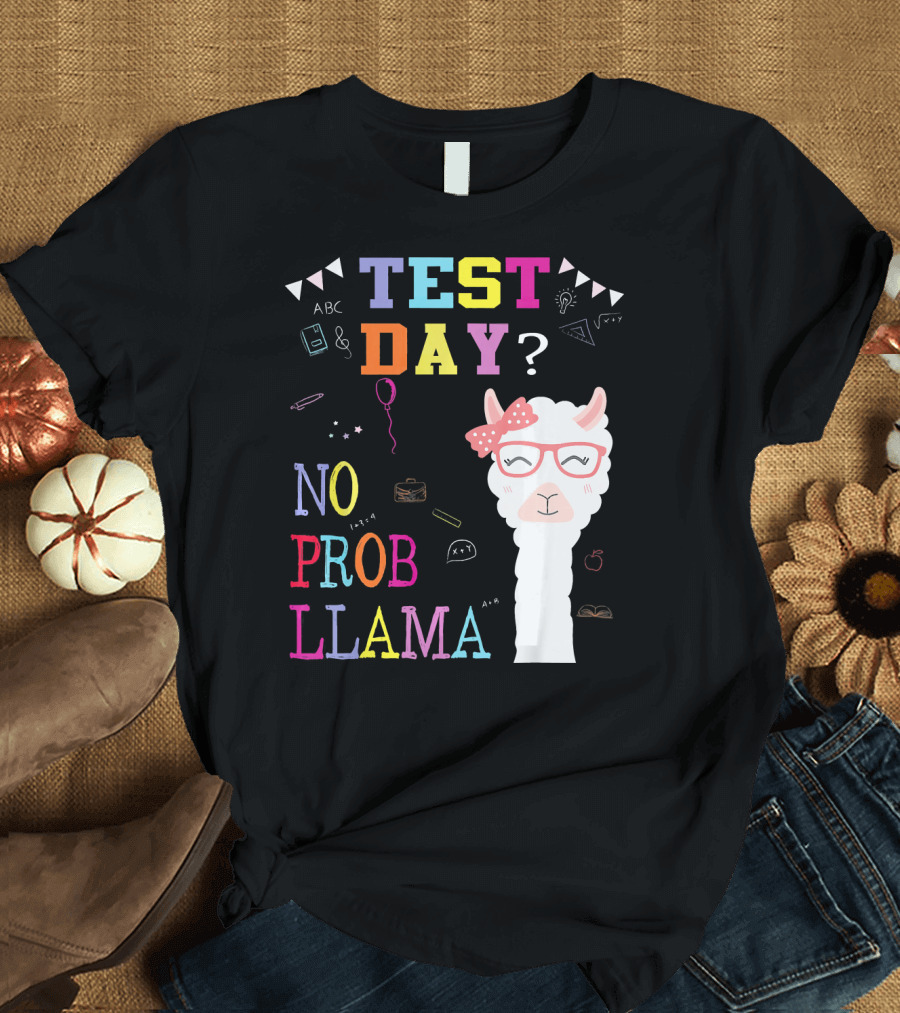 Test Day No Prob Llama Llama Teach T-Shirt