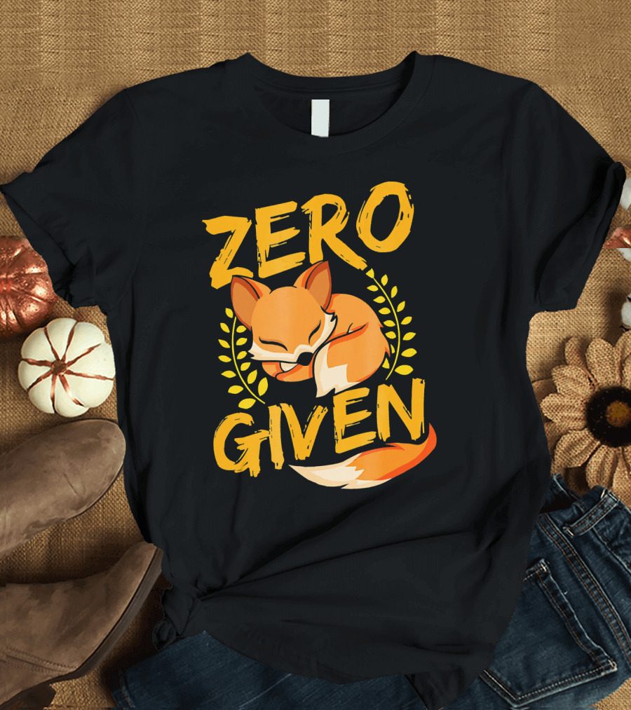 Zero Fox Given Awesome Fox T-Shirt
