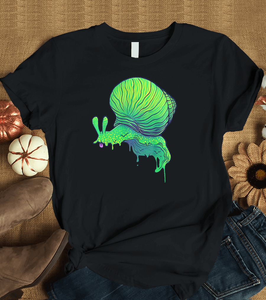 A Sloppy Snail Neon Drip T-Shirt