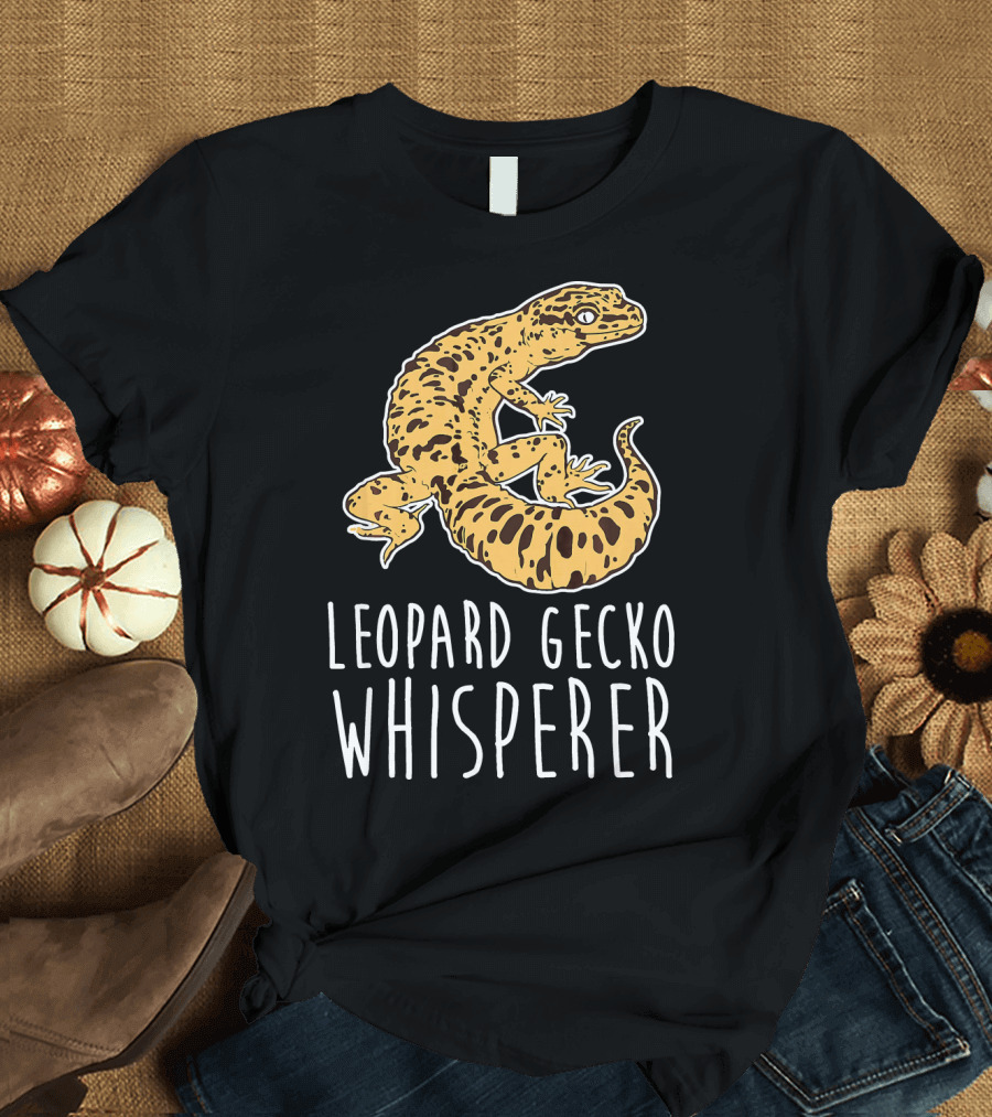 LEOPARD GECKO WHISPERER REPTILE LOVER T-Shirt