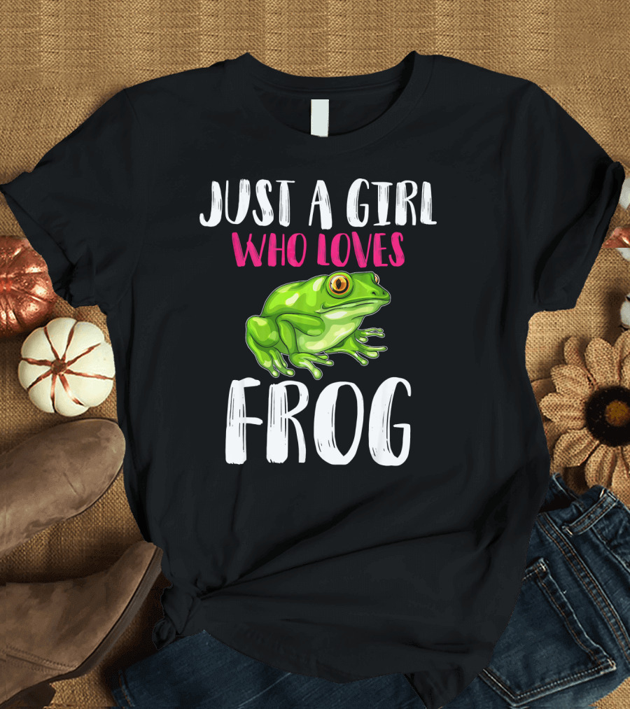 Just A Girl Who Loves Frog T-Shirt