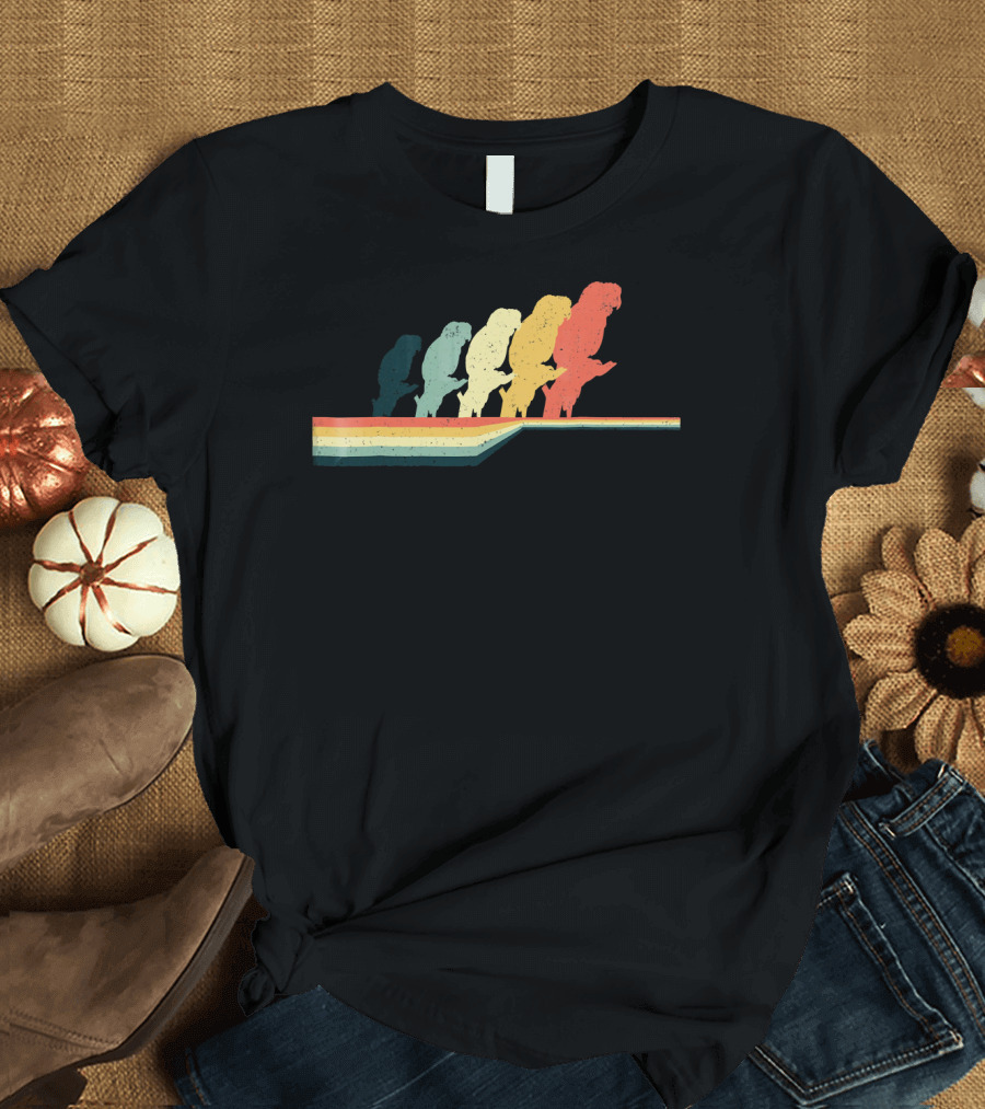 GOFFINS COCKATOO RETRO RAINBOW T-Shirt