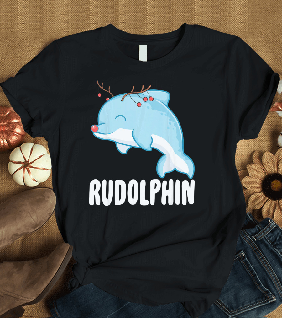 Rudolph Dolphin Kawaii Rudolfin T-Shirt