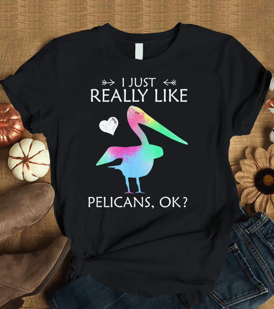 I Just Really Like Pelicans, OK? T-Shirt