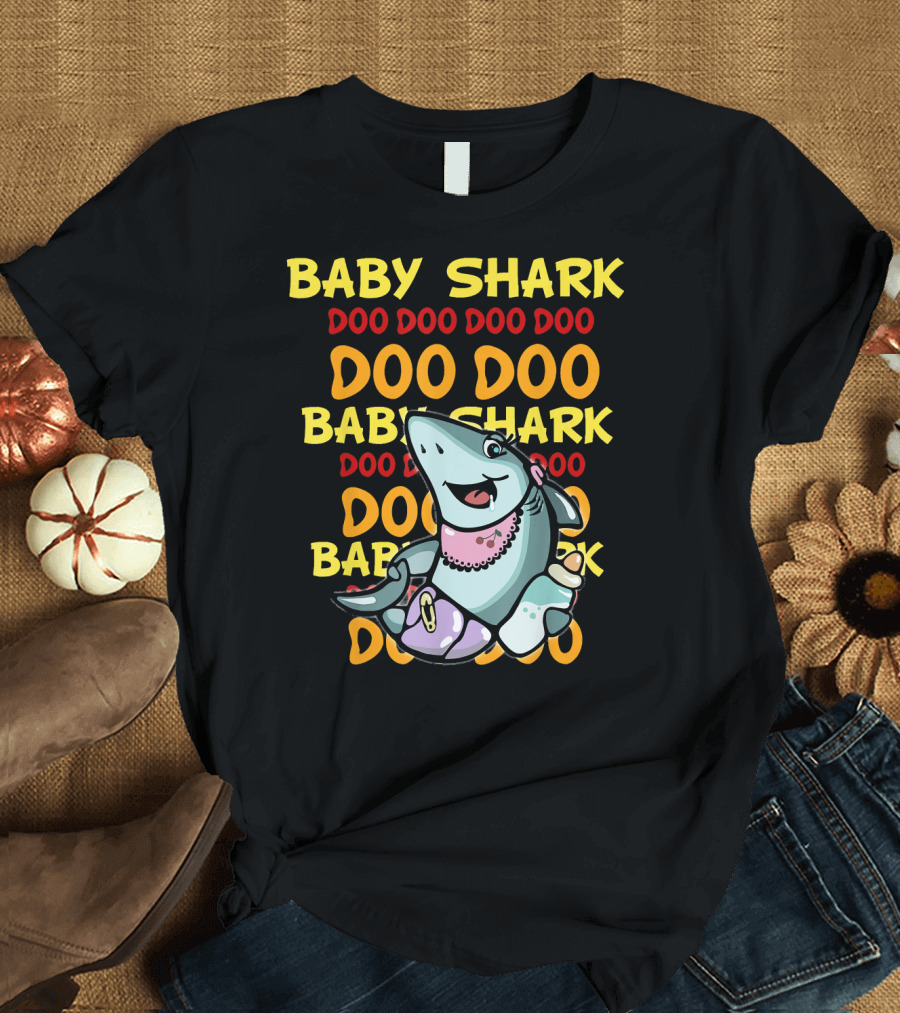 Baby Shark Doo Doo Doo Funny Song Matching Baby Shark Doo Doo Doo Baby Shark T-Shirt