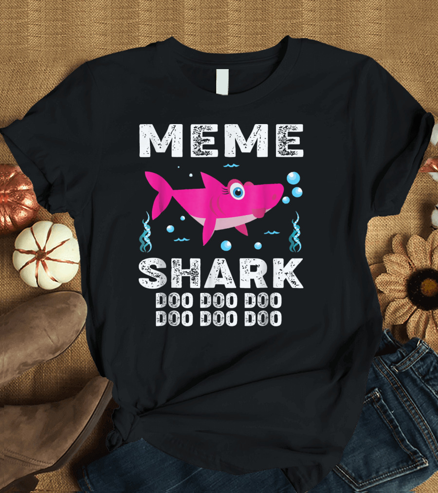 Meme Shark Doo Doo Doo Doo Doo Doo T-Shirt