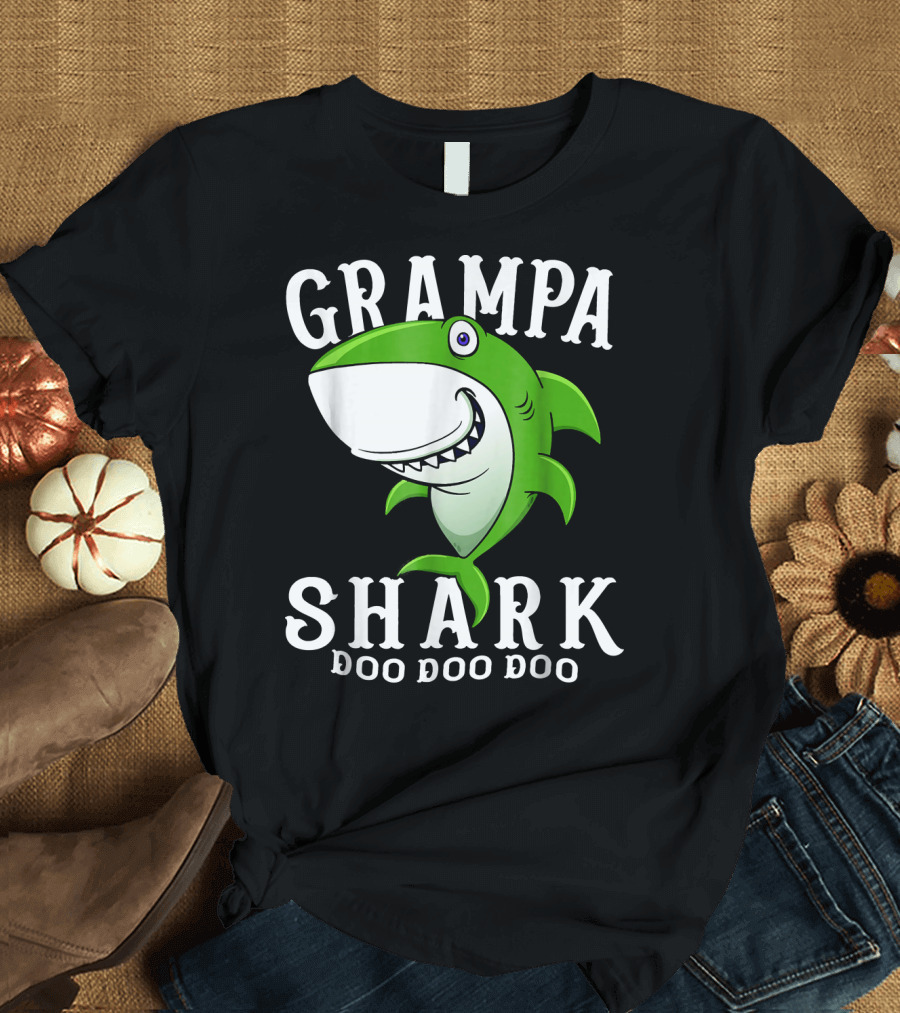 Grampa Shark Doo Doo Doo T-Shirt