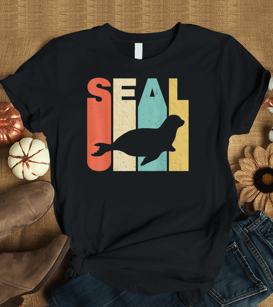 Vintage Retro Seal T-Shirt