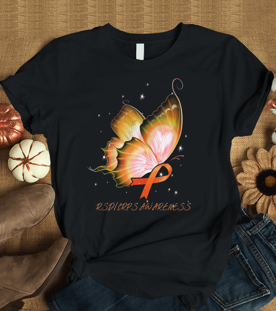 RSDCRPS Awareness Butterfly T-Shirt