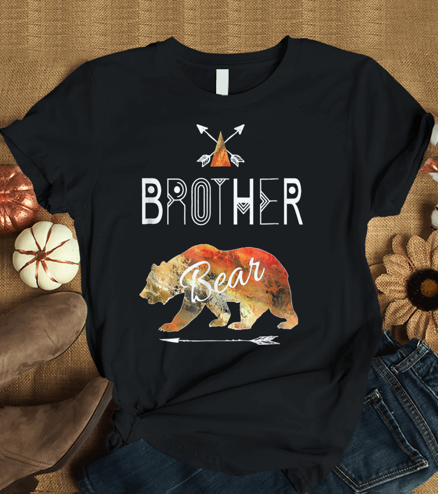 Brother Bear Tribal Arrows and Bear T-Shirt