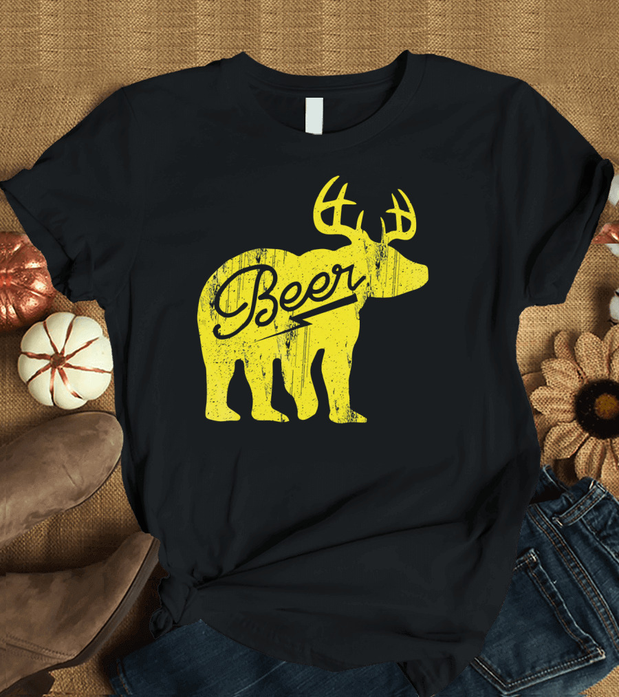 Bear Plus Deer Equals Beer T-Shirt