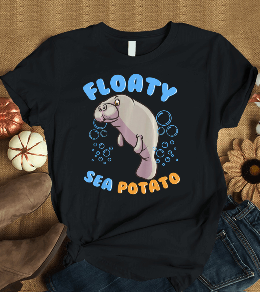 Floaty Sea Potato Manatee T-Shirt