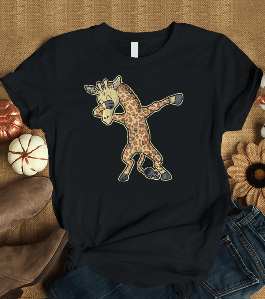 Dabbing Giraffe Dab Dance Pose T-Shirt