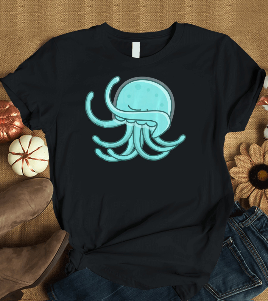 Cool Dabbing Jellyfish for Boys T-Shirt