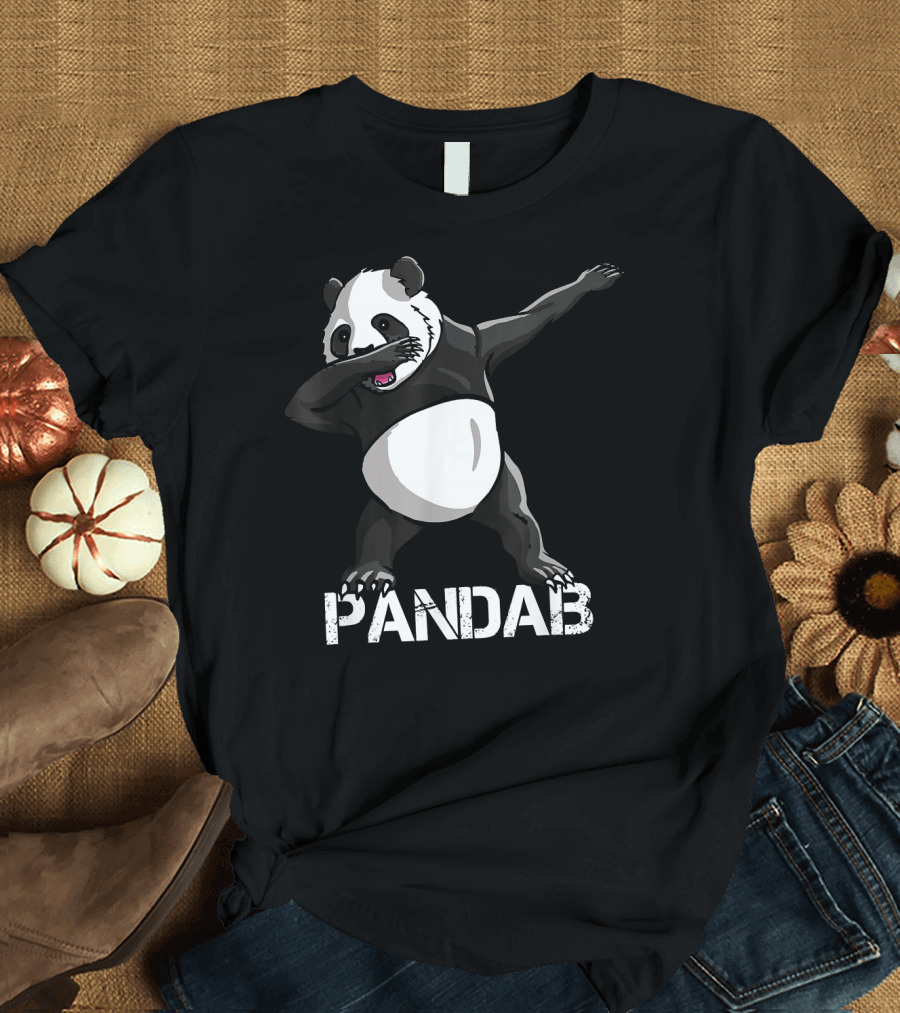 Panda Dab Pandab Dabbing Funny T-Shirt