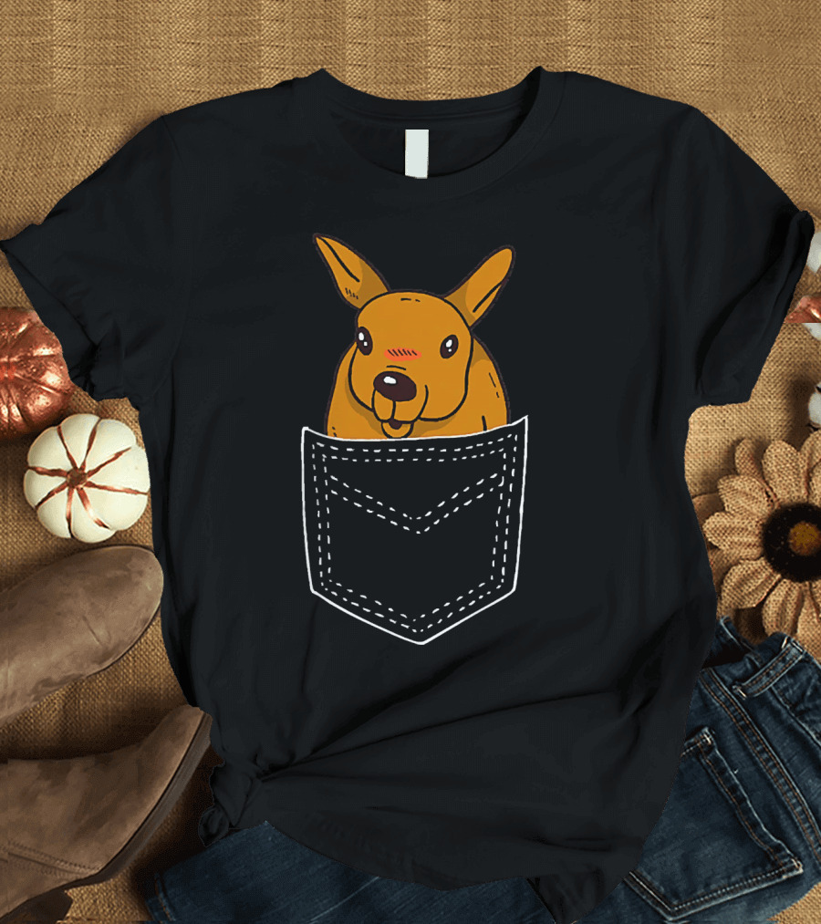 Kangaroo Pocket Kangaroo in a Pocket T-Shirt