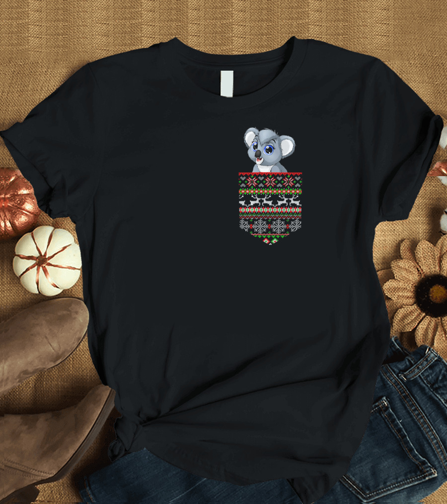Koala InPocket Holiday Ugly Christmas T-Shirt