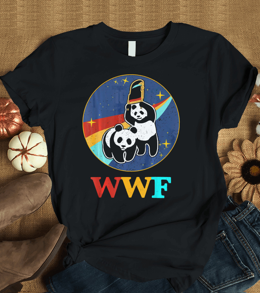 WWF Panda Bears Spacebelt T-Shirt