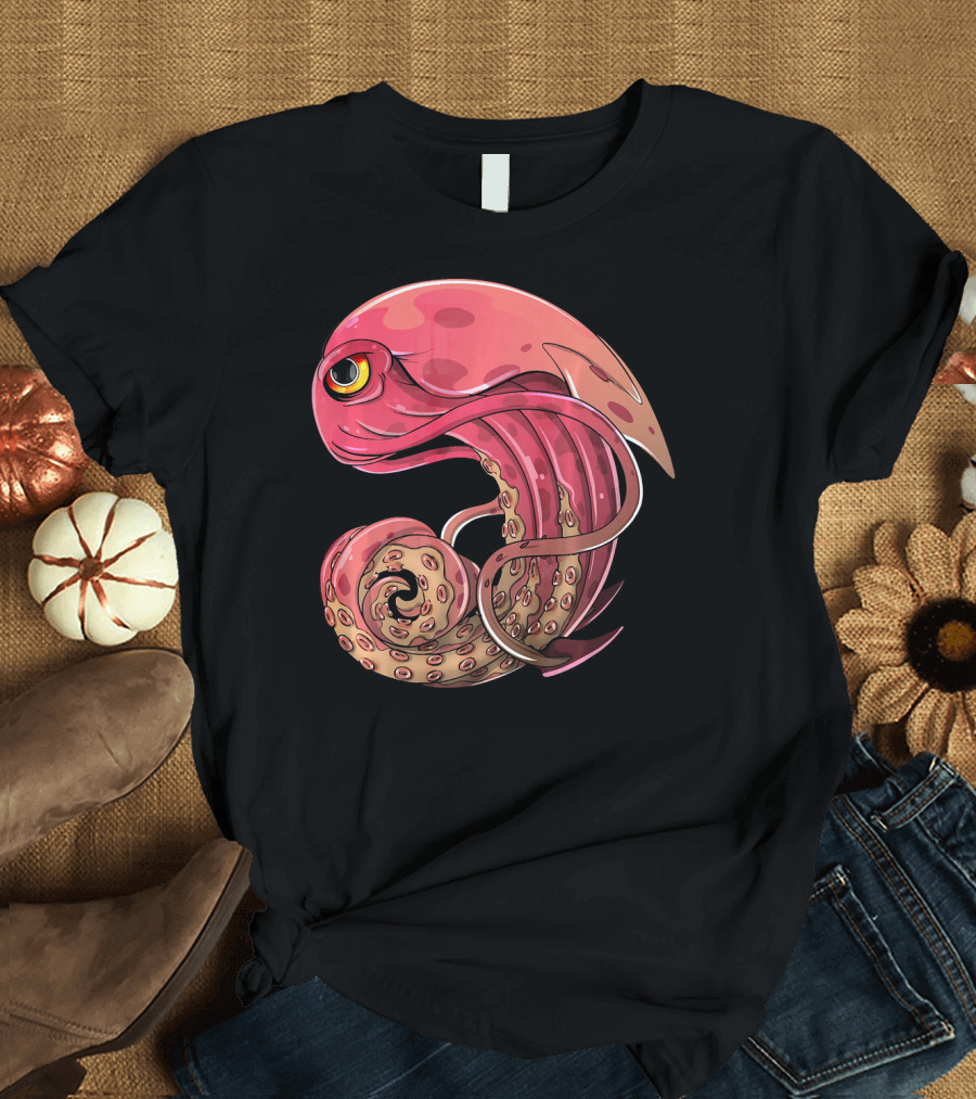 Chameleon Legion Squid Octopus Fusion T-Shirt