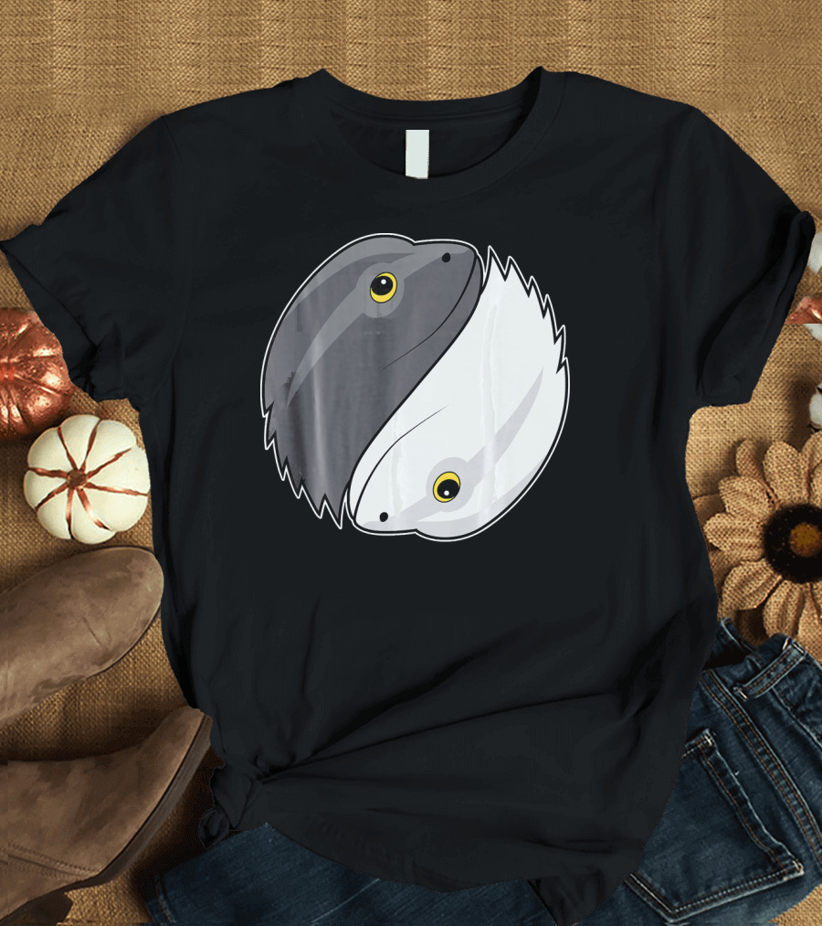 Bearded Dragon Lizard Yin Yang Repti T-Shirt
