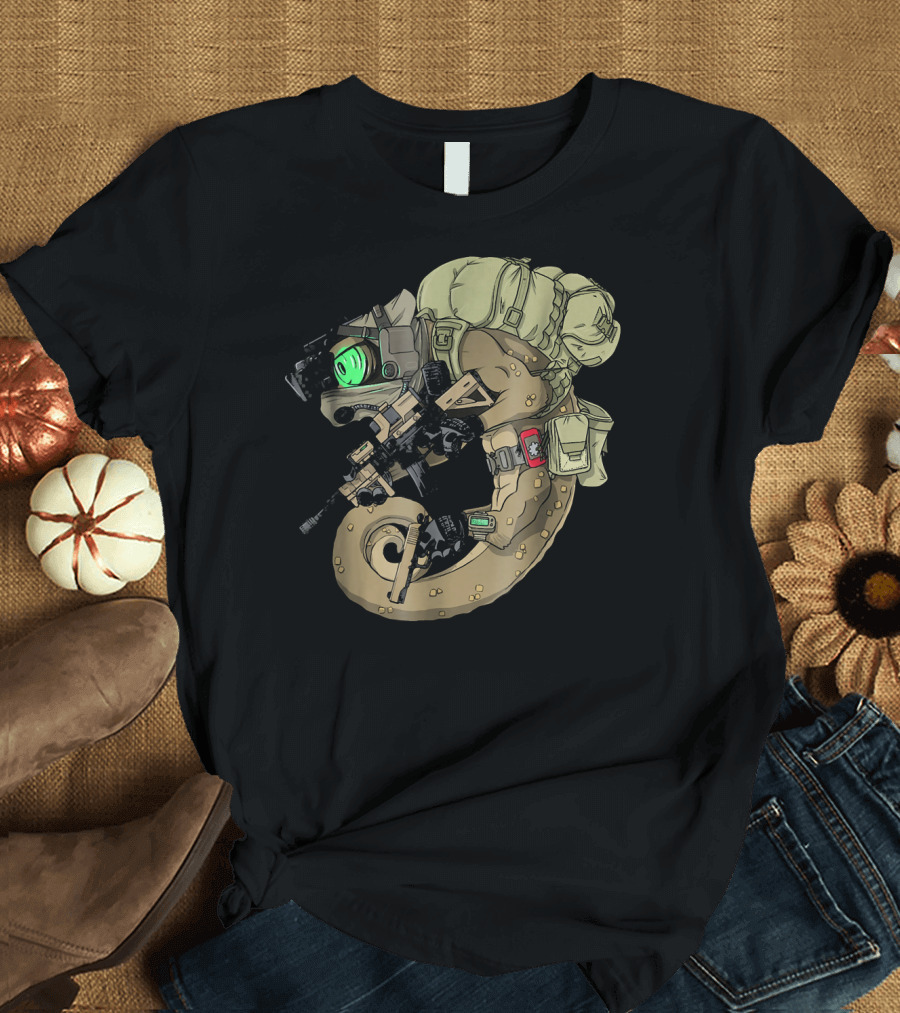 Helikon Tex Chameleon Soldier with Tactical Gear Polish Arm T-Shirt