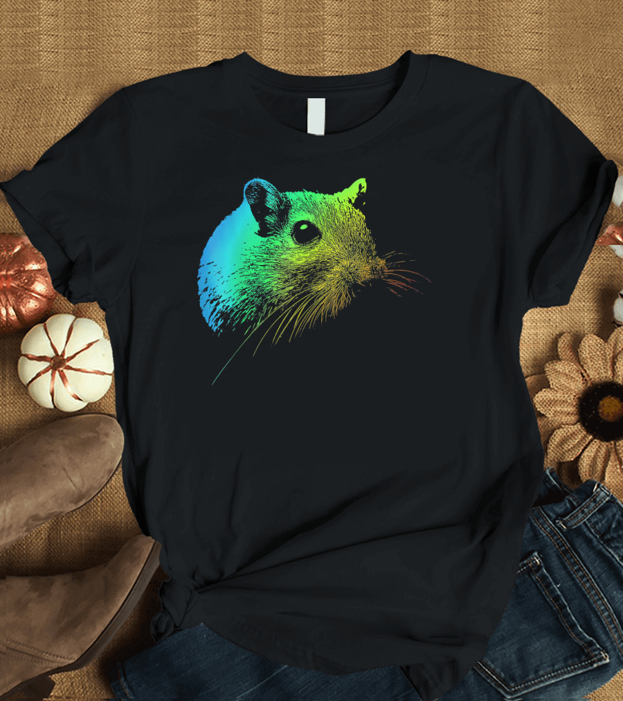 GERBIL Vibrant Rainbow Spectrum T-Shirt