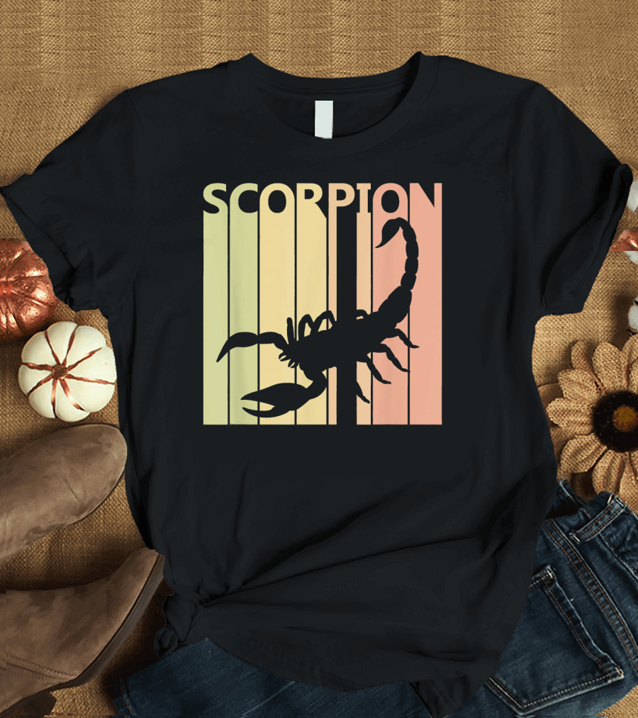 Scorpion Retro Silhouette Spirit Animal Fun T-Shirt