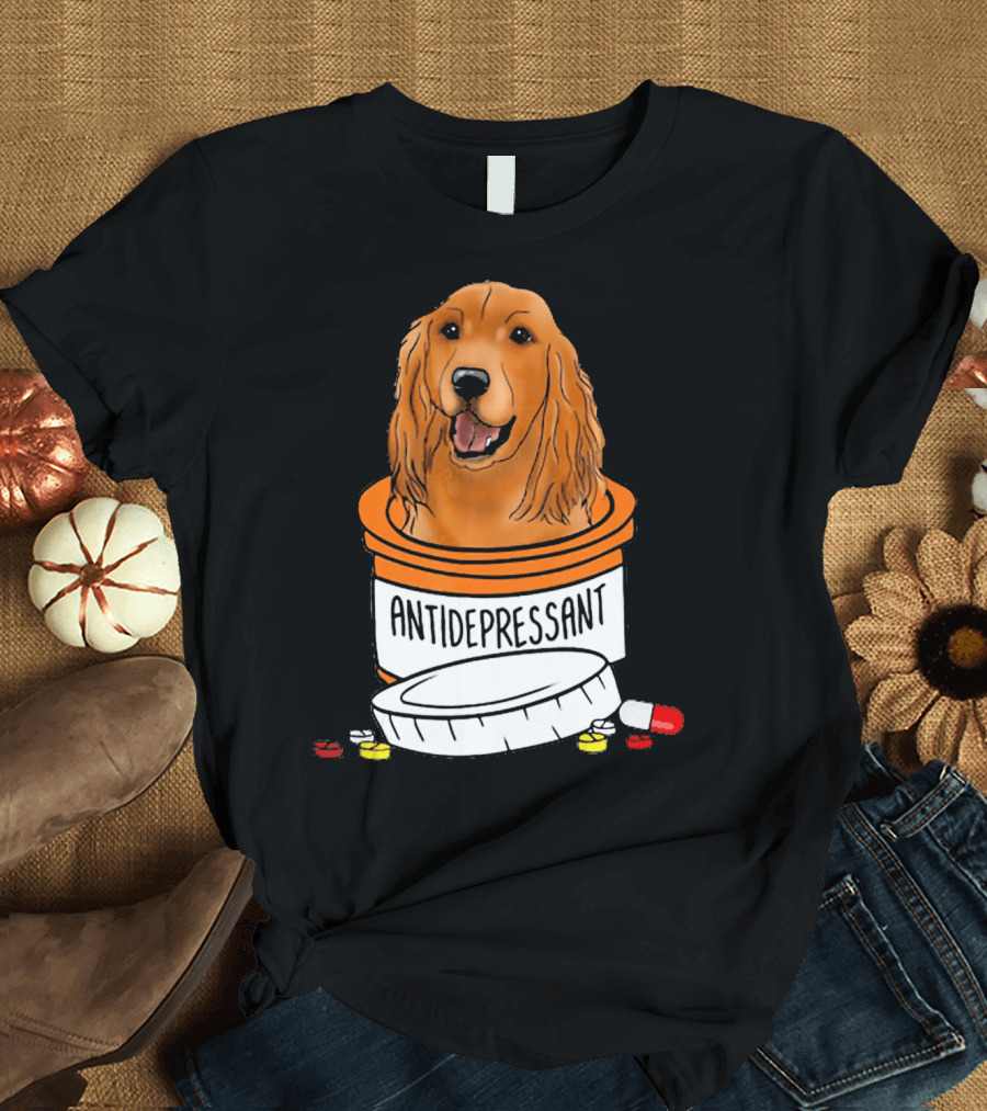 Cocker Spaniel Antidepressant Prescription T-Shirt