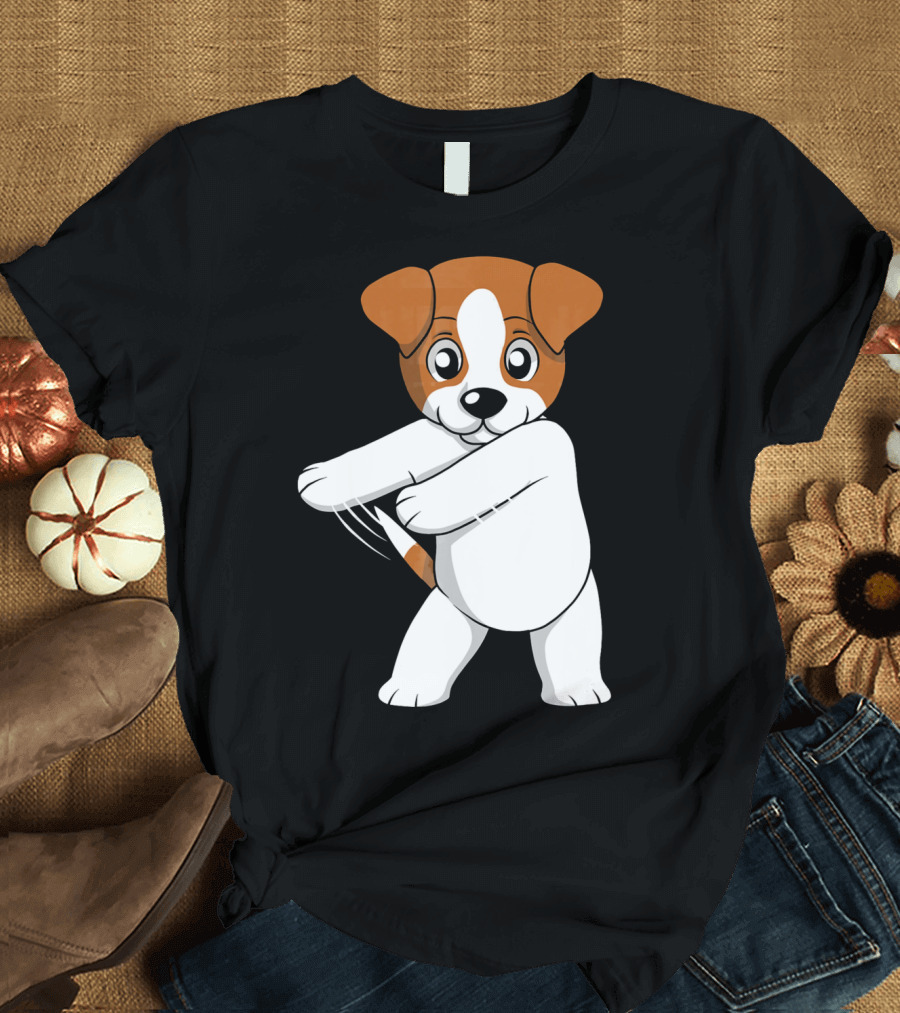 Jack Russell Terrier Floss Dance Flossin Puppy T-Shirt