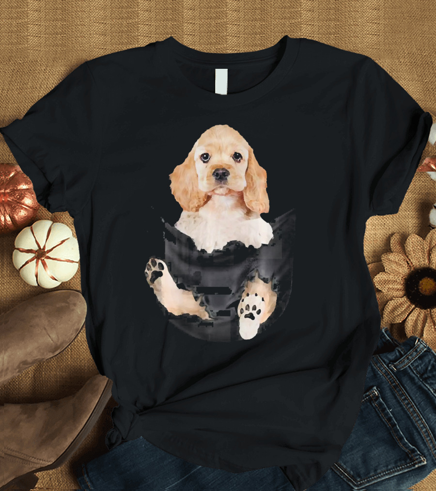 Cocker Spaniel in the Pocket Tiny Dog T-Shirt