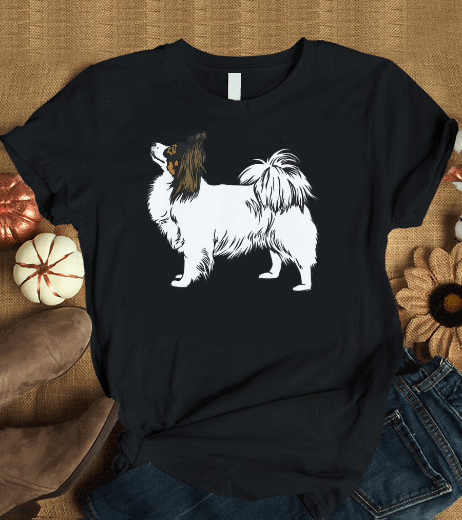Papillon Dog Breed for Anim Enthusiasts T-Shirt