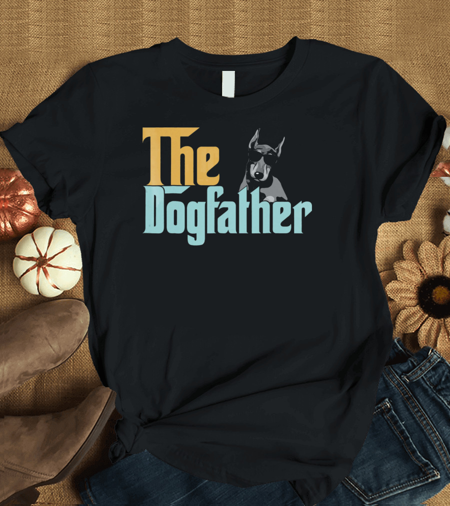 The Dogfather Doberman T-Shirt