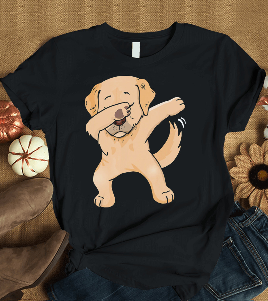 Dabbing Labrador Dog Dancing Dab Lab T-Shirt