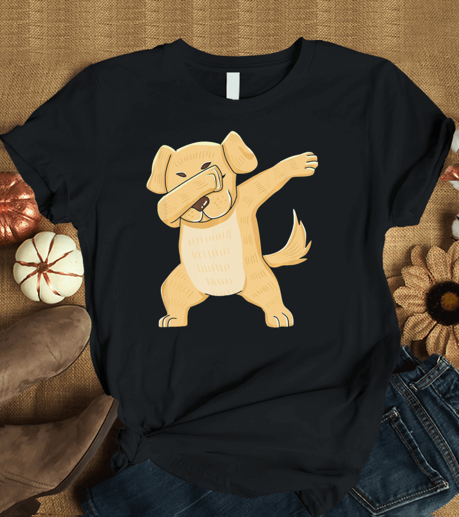 Dabbing Yellow Lab Dance Dab Clothes Lab T-Shirt