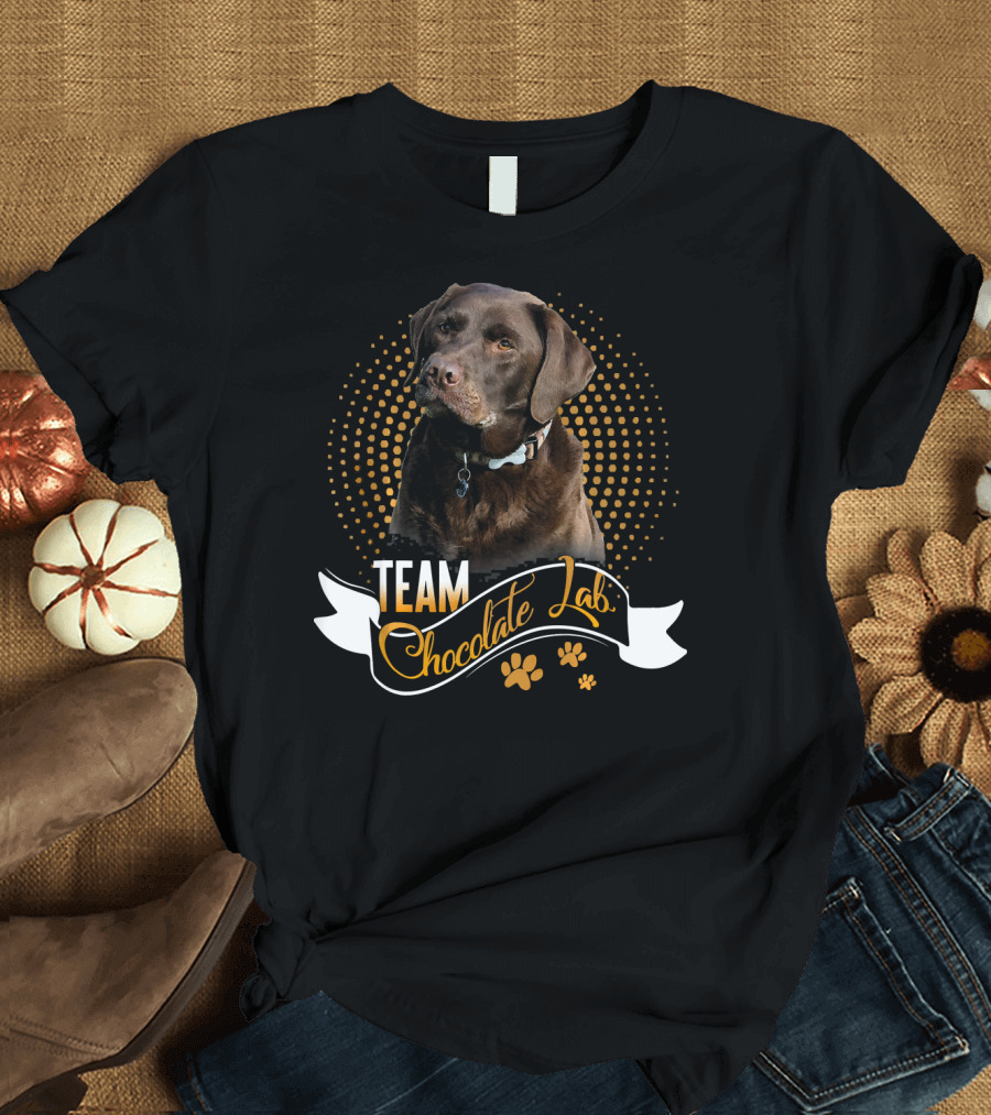 Team Chocolate Lab Labrador Retriever T-Shirt