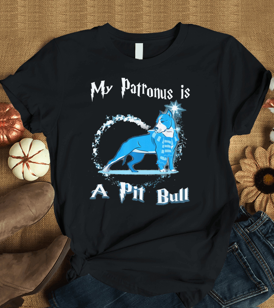 My Patronus is a Pit Bull Dog Love Magic T-Shirt