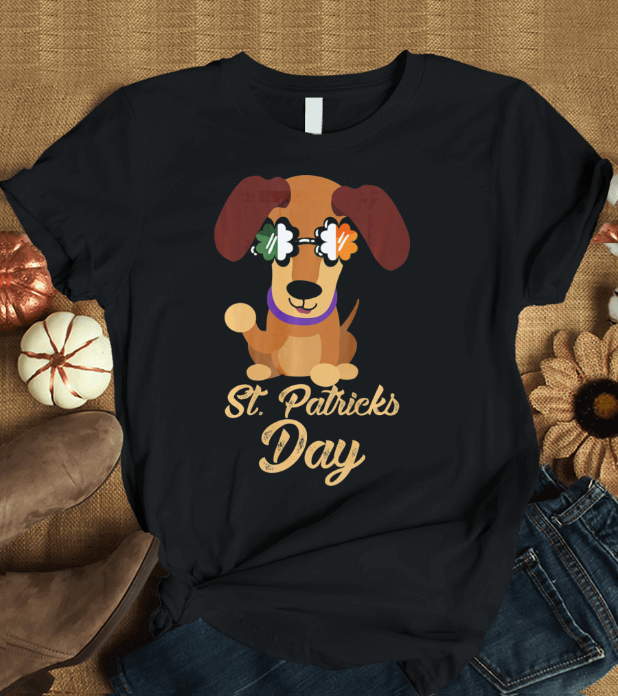Dachshund St Patricks Day St Patty T-Shirt