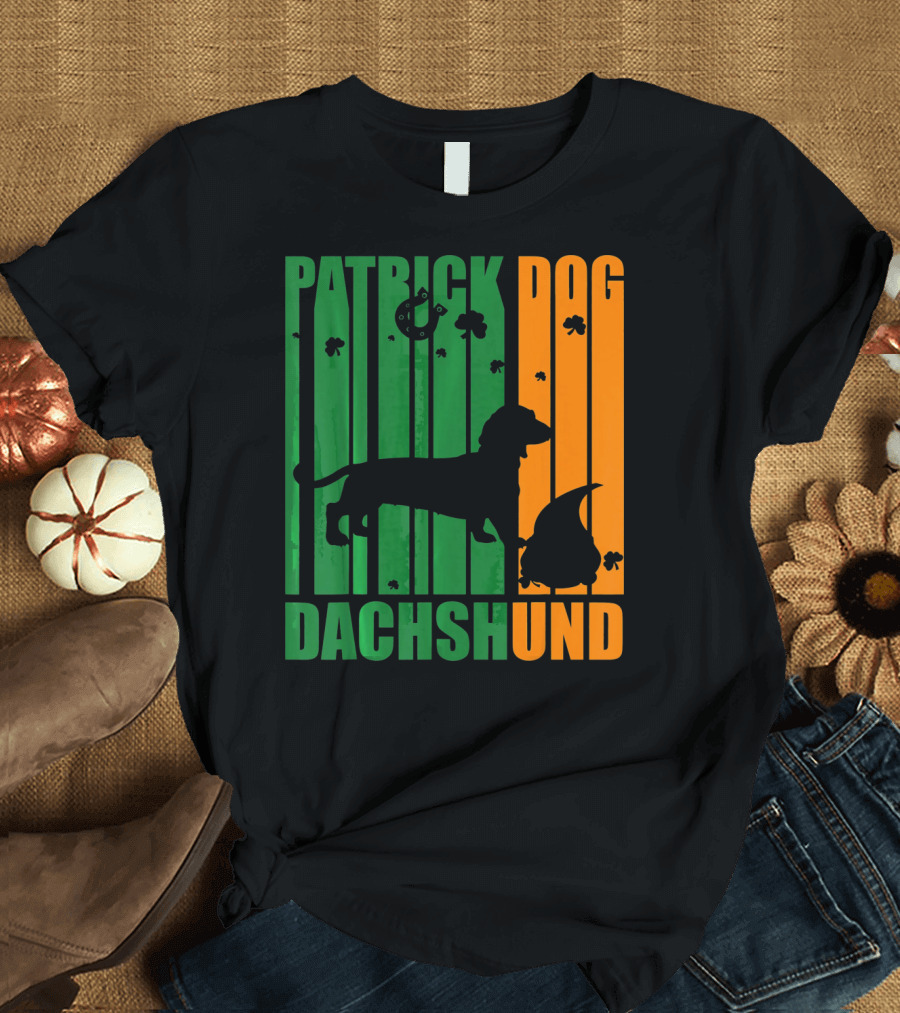 Patrick Dog Dachshund St. Patrick’s Day T-Shirt