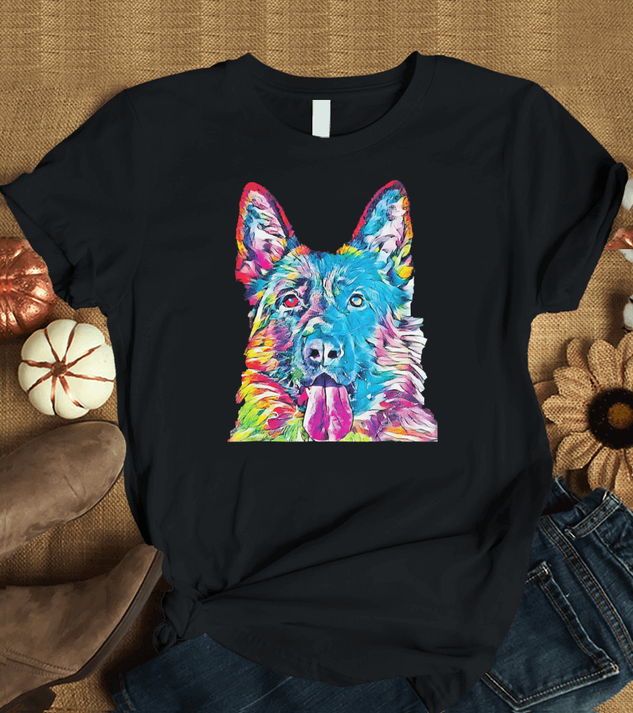German Shepard Colorful Perfect Pet T-Shirt